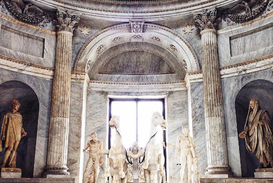 Matteo Acitelli was one of the lucky Instagrammers to take photos in an empty Vatican.