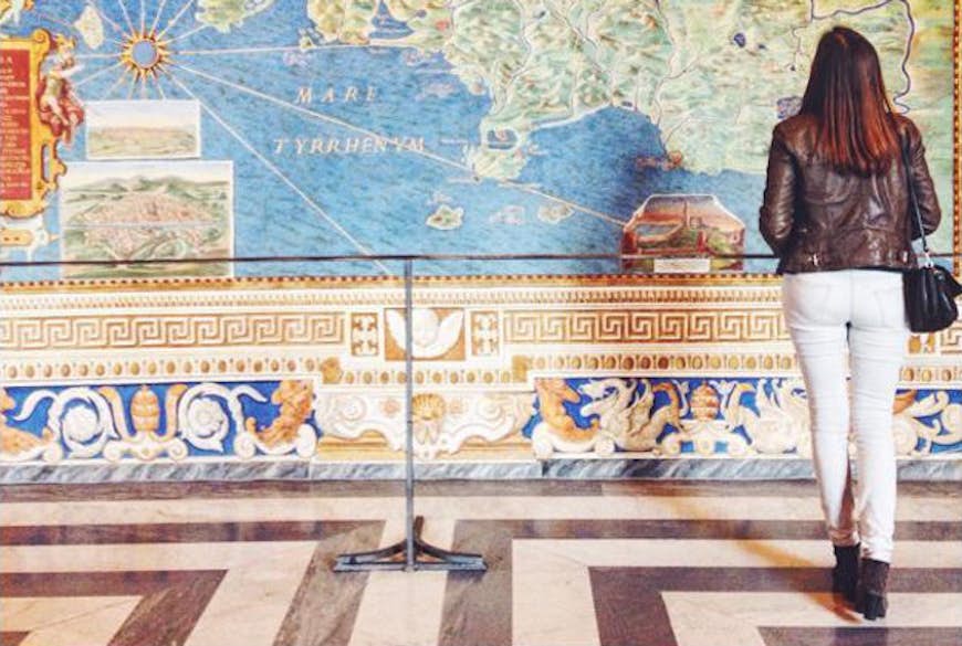 Matteo Acitelli was one of the lucky Instagrammers to take photos in an empty Vatican.