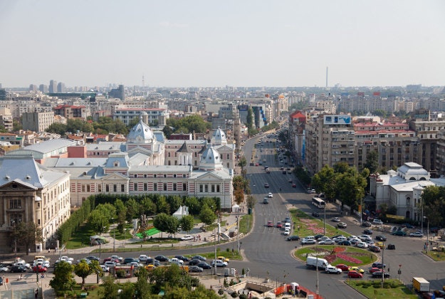 Bucharest city.