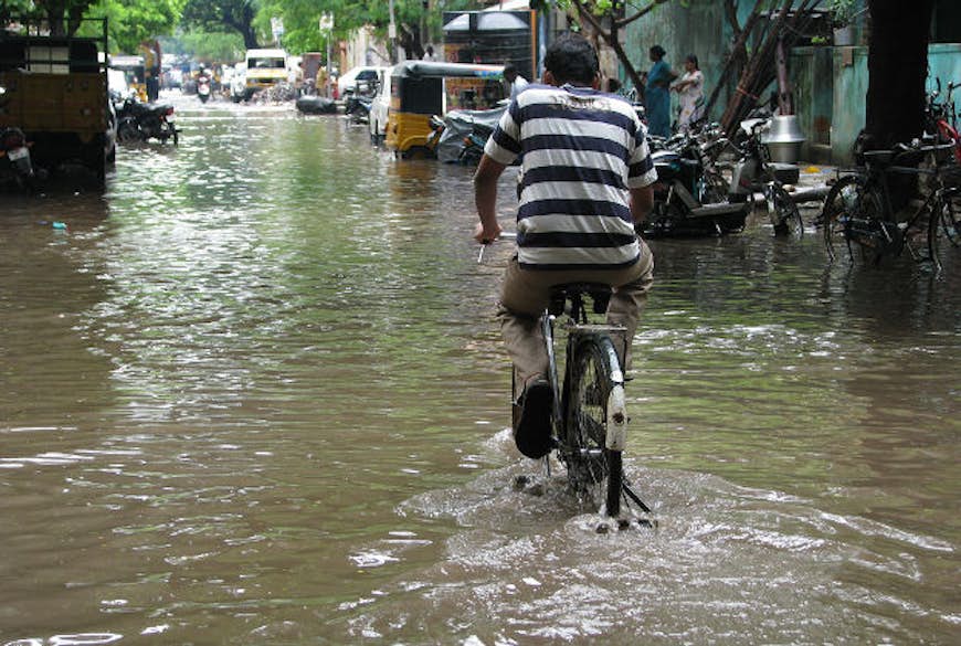 Flooding in Chennai.