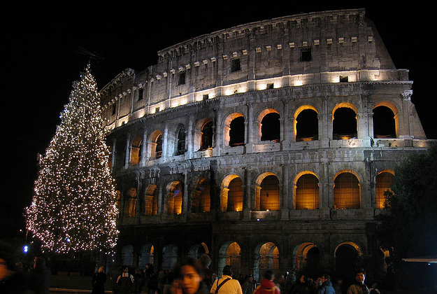 Christmas in Rome.