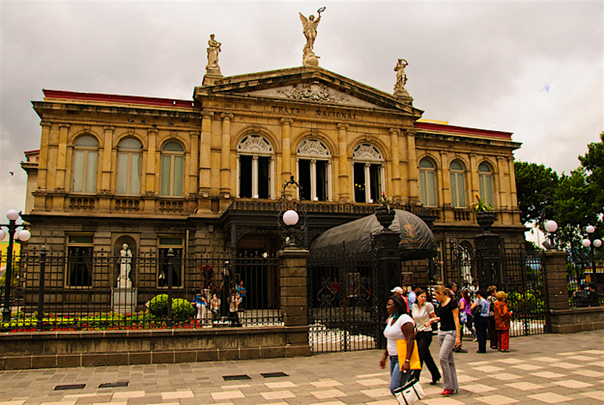 Travel News - CostaRicaNationalTheater Costa Rica's National Theatre in San Jose.