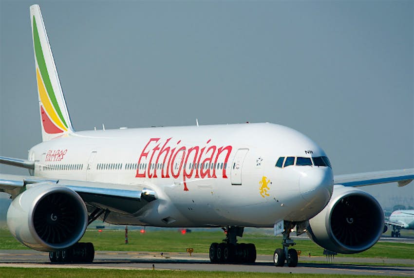 Travel News - Ethiopian Airlines Historic flight for Ethiopian Airlines.