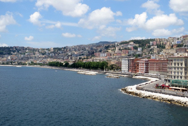 The coast of Naples.