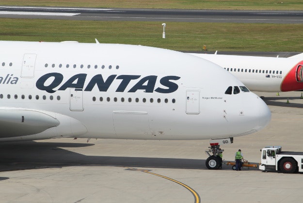 Qantas airlines.