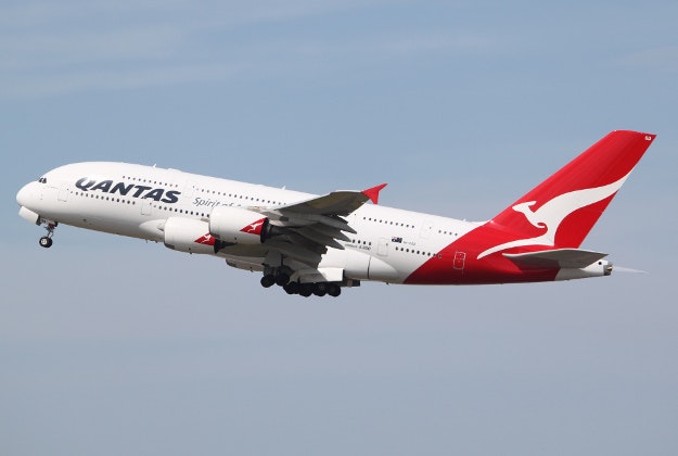 Qantas airlines.