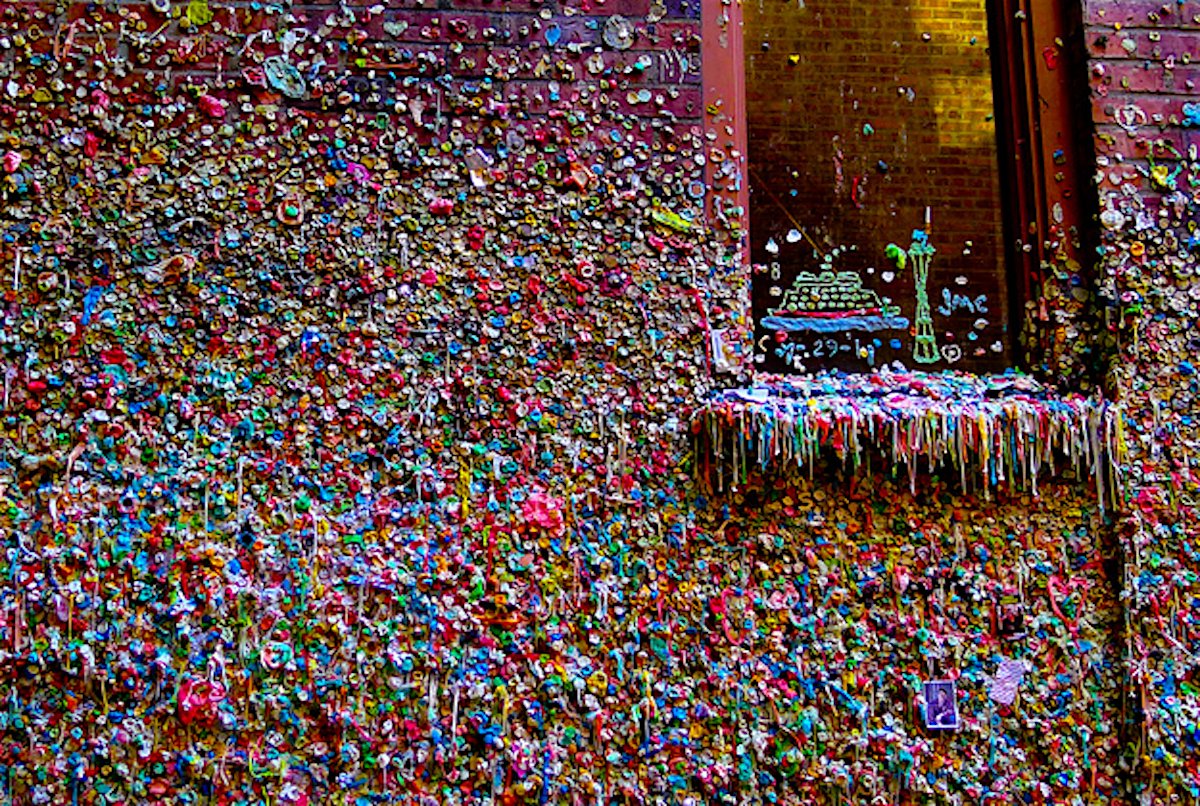 Freshly Cleaned Gum Wall Gets Sticky Again Lonely Planet