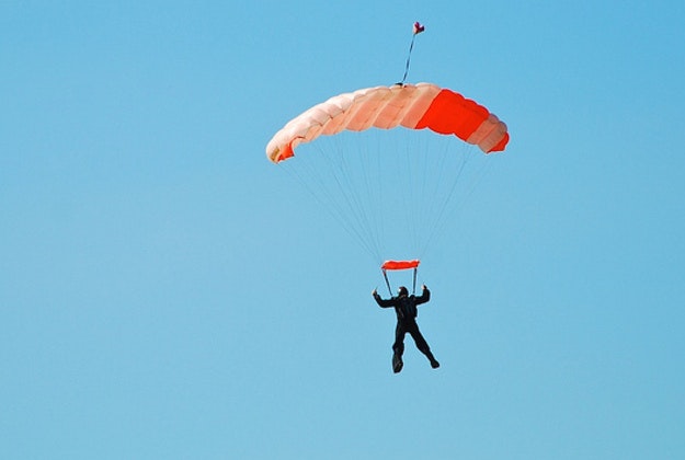 Take your parachute and jump!