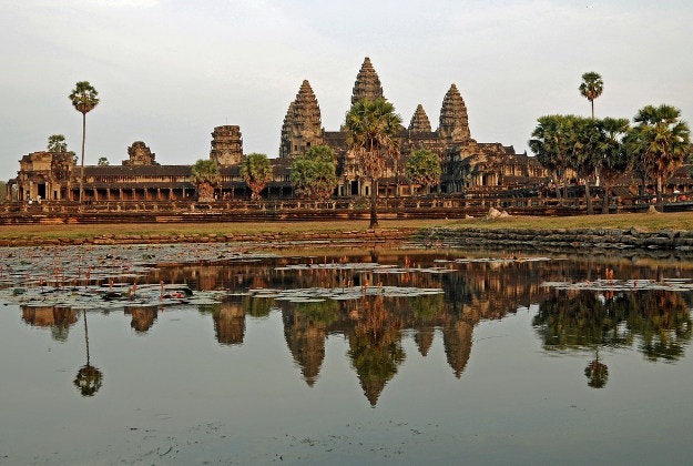 The Temples of Angkor in Cambodia were named Lonely Planet's top tourist destination. 