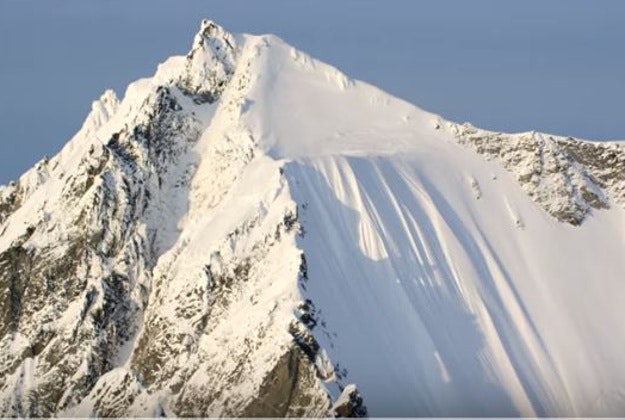 A skier fell 1,600 feet down the side of a mountain in Alaska.