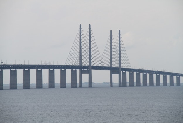 Öresund Bridge.