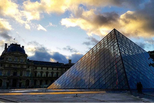The Louvre. 