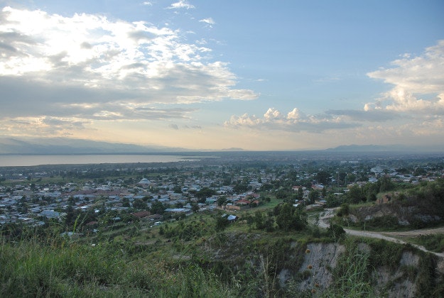 Bujumbura, the capital of Burundi.