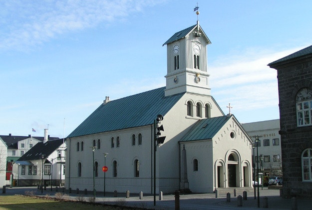 Lutheran church in Reykjavik.