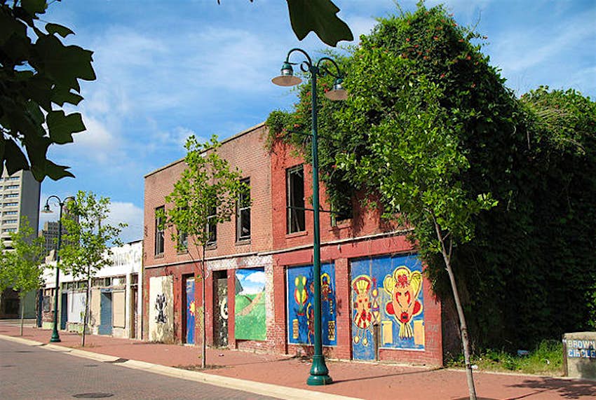 Travel News - Farish Street, Natalie Maynor Farish Street, Jackson, MS.