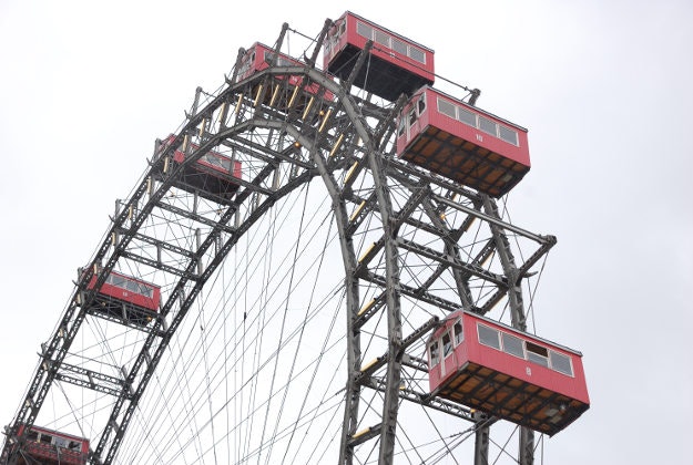Vienna's Ferris wheel.