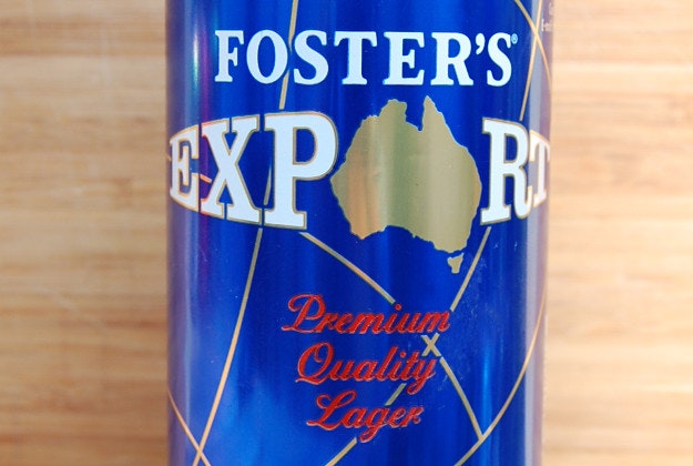 Foster's beer.