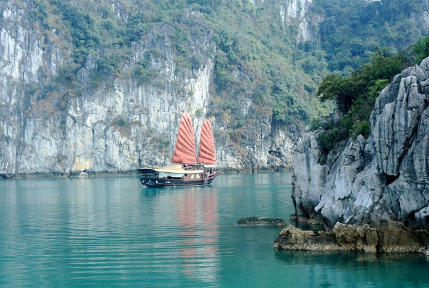 Halong Bay, Vietnam.