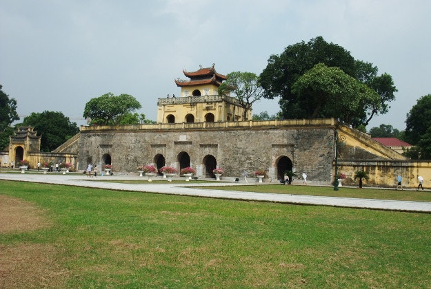 The Imperial Citadel of Thang Long, Hanoi.