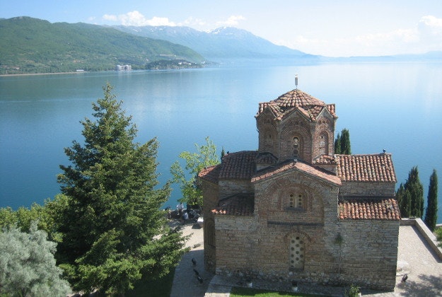 Lake Ohrid, Macedonia.