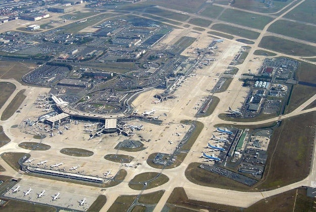 Orly airport, Paris.