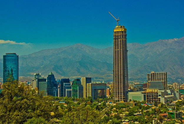 'Sanhattan', Santiago, Chile.