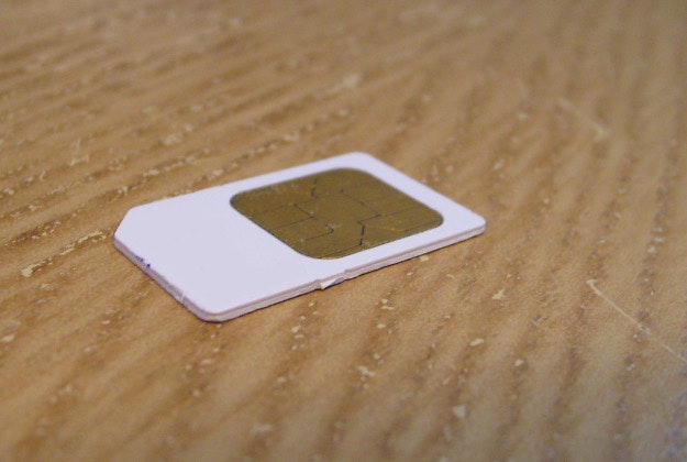 Sim card.