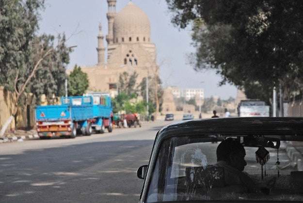 A taxi in Cairo.