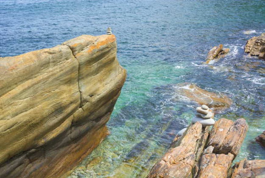 Off the coast at Tsitsikamma.