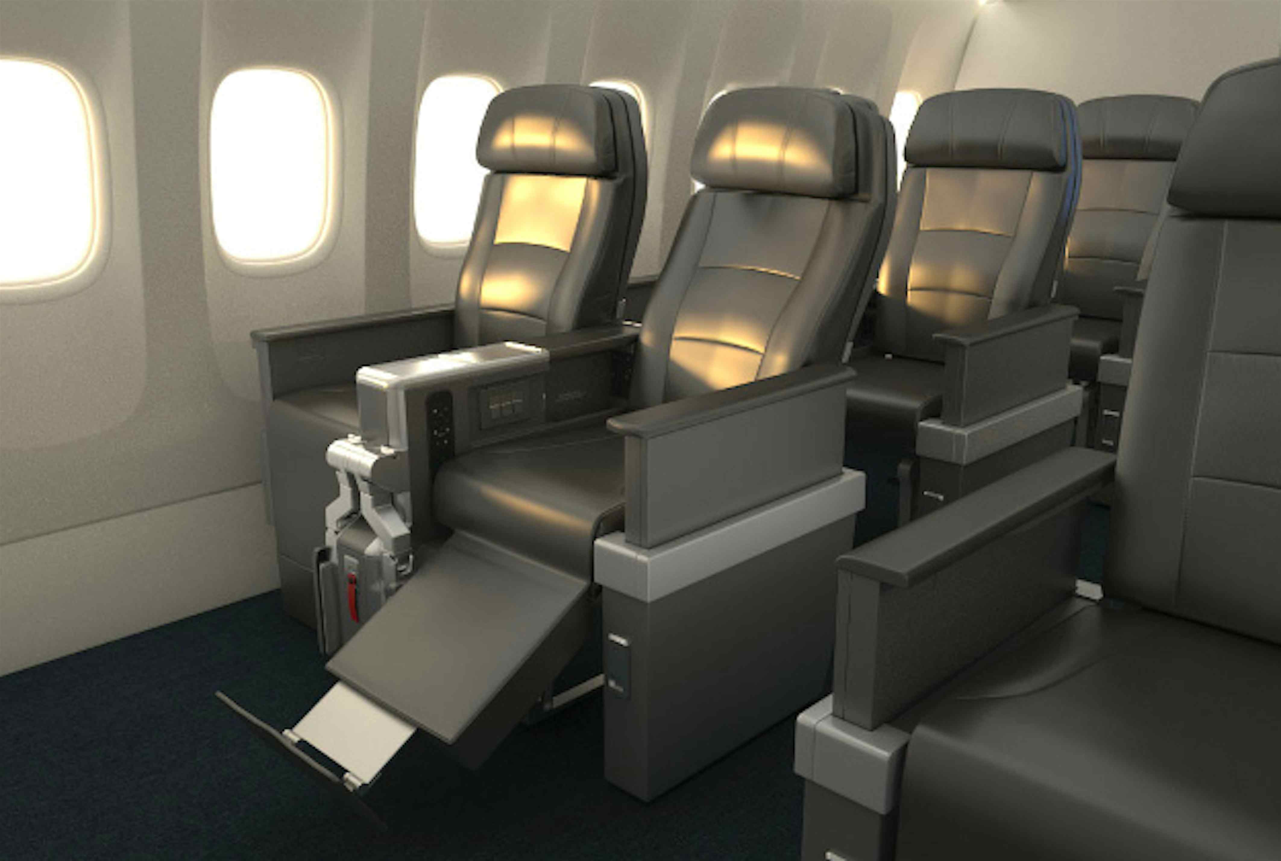 New 'premium' economy class on American Airlines Lonely