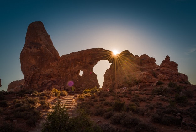 Arches National Park in Utah. 