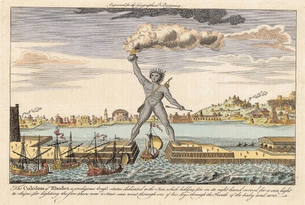 Greece plans to construct a new Ancient Colossus of Rhodes, five times bigger than the original