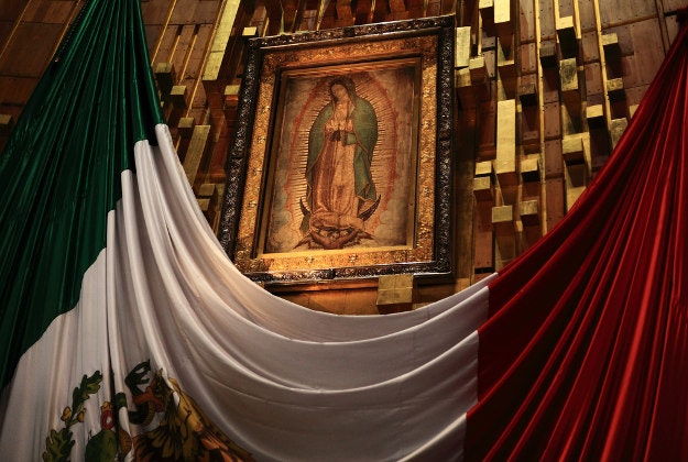 Basilica of Guadalupe in Mexico. 