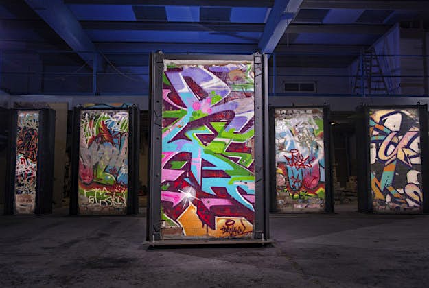 Travel News - mindmill2 Pieces of the wall of Windmill Lane studios will be auctioned off for the Movember Foundation.