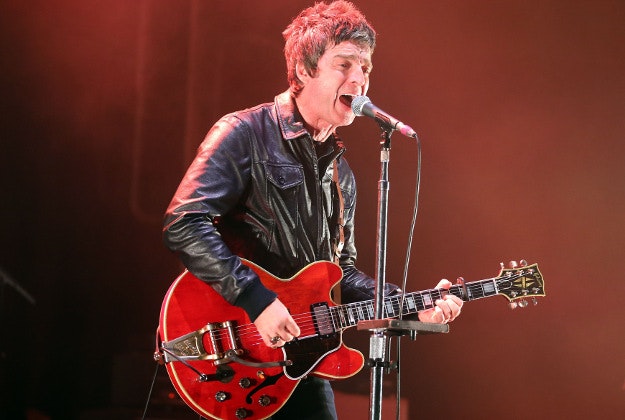 Noel Gallagher's High Flying Birds performing live at the Radio X Road Trip Show held at the O2 Apollo in Manchester.