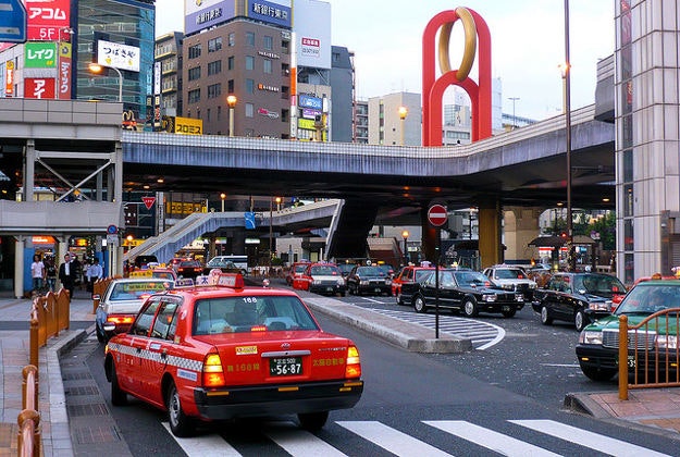 A city in Japan is testing taxi translation technology in the lead up to the 2020 Olympics. 