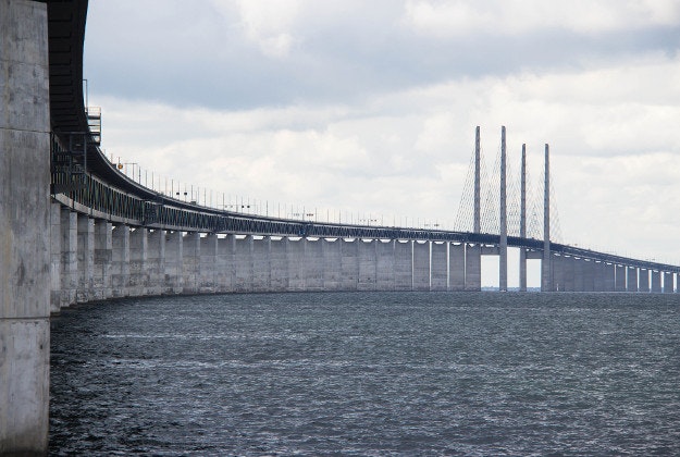 The Öresund Bridge.