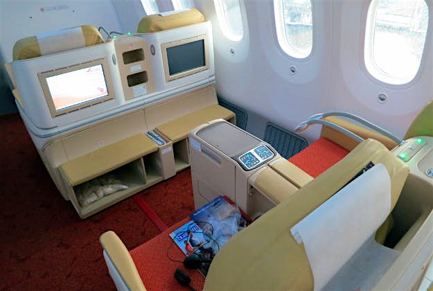 Travel News - Air India Inside an Air India plane.