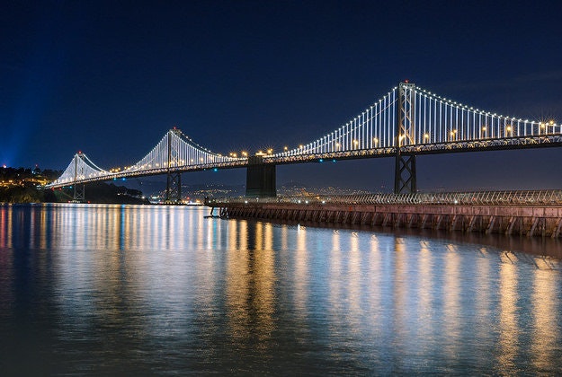 San Francisco's Bay Bridge.