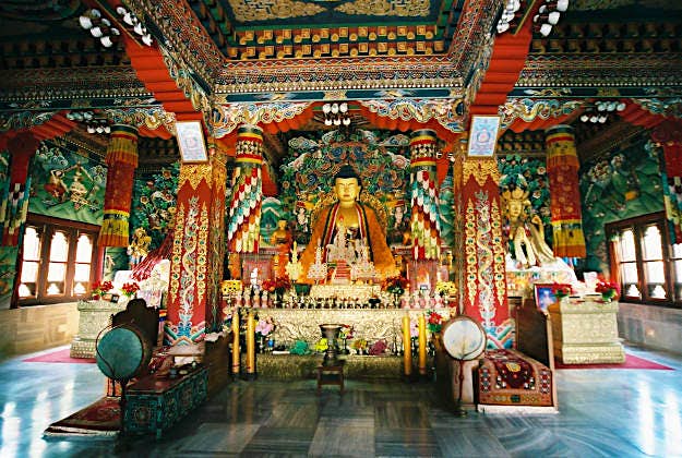 Travel News - Buddhist temple A Buddhist temple in Bihar.