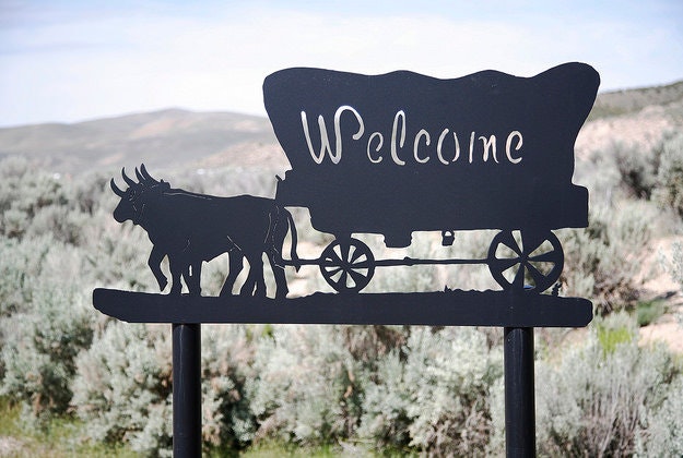 Elko, Nevada welcomes cowboys.