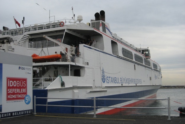 Istanbul's Fast Ferry.