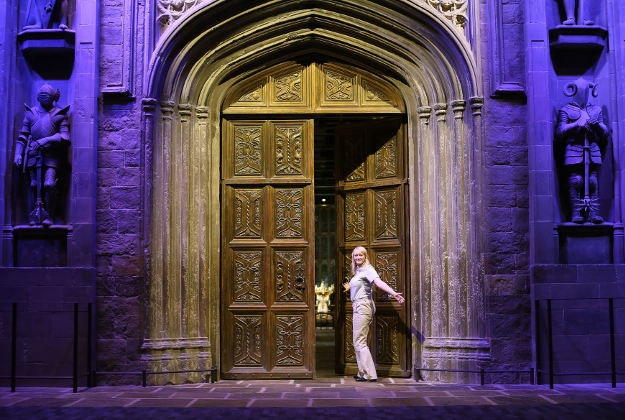 Entrance to Hogwarts at the Warner Bros Studios in Watford, where a series of new features will celebrate the anniversary of Harry Potter And The Philosopher's Stone's release in 2001. Image by: Warner Bros/PA Wire.