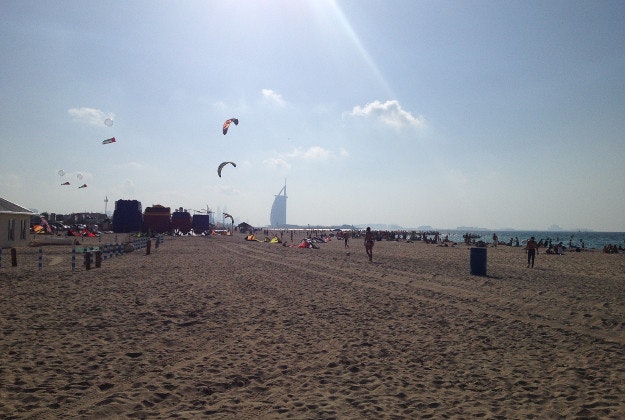 Kite Beach, Dubai.