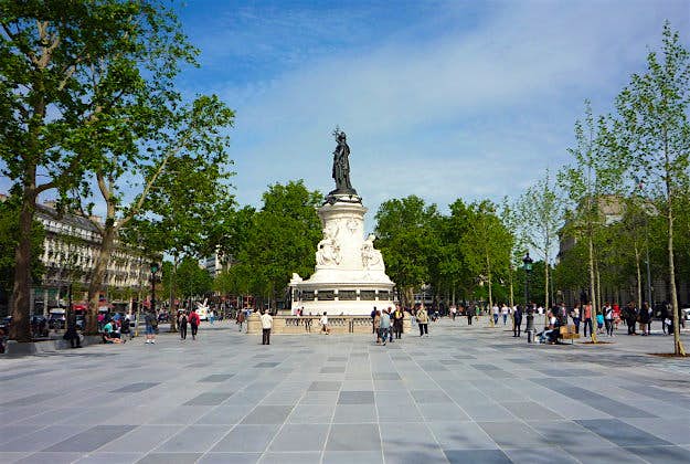 Travel News - Place de la Republique Place de la Republique, Paris.