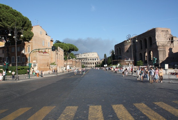 Via dei Fori Imperiali, Rome.