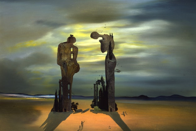 Salvador Dali, Archeological Reminiscence of Millet's Angelus, 1933-35. 