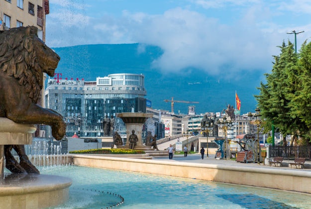 Skopje, Macedonia.