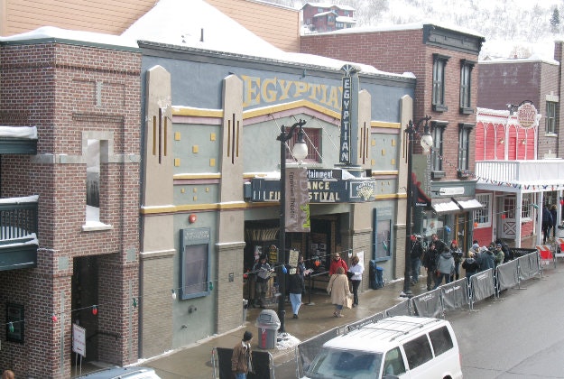 The Egyptian Theatre at the Sundance Film Festival.