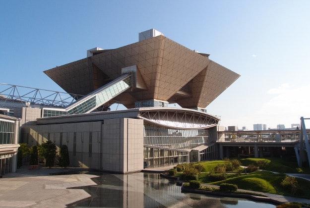 Tokyo Big Sight, the location of the expo.
